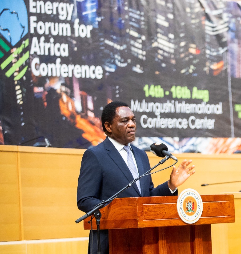 His Excellency Hakainde Hichilema